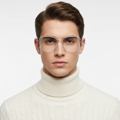 Butterfly Blue Metal Glasses #BS2425-0091