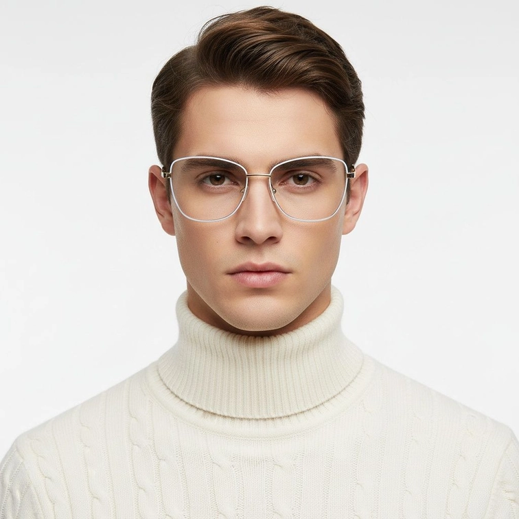 Butterfly Blue Metal Glasses #BS2425-0091