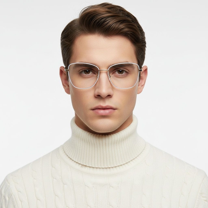 Butterfly Blue Metal Glasses #BS2425-0091