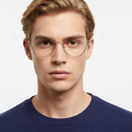 Butterfly Golden Metal Glasses #BS2425-0204