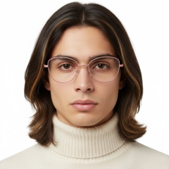 Gafas de metal rosa mariposa #BS2425-0277