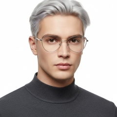 Butterfly White Metal Glasses #BS2425-0285