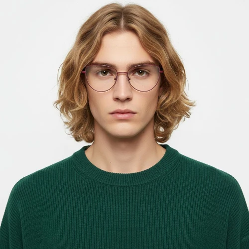 Butterfly Pink Metal Glasses #BS2425-0293