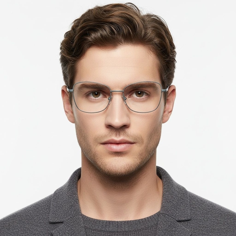 Butterfly Grey Metal Glasses #BS2425-0307