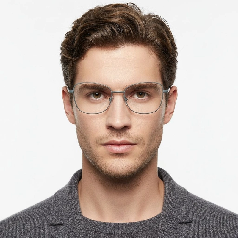 Butterfly Grey Metal Glasses #BS2425-0307