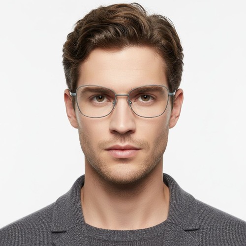 Butterfly Grey Metal Glasses #BS2425-0307