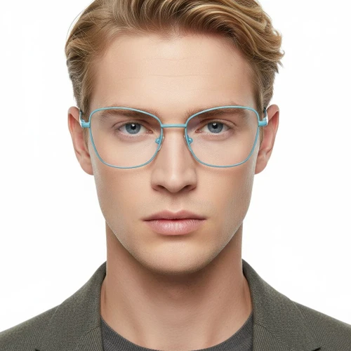 Butterfly Blue Metal Glasses #BS2425-0309