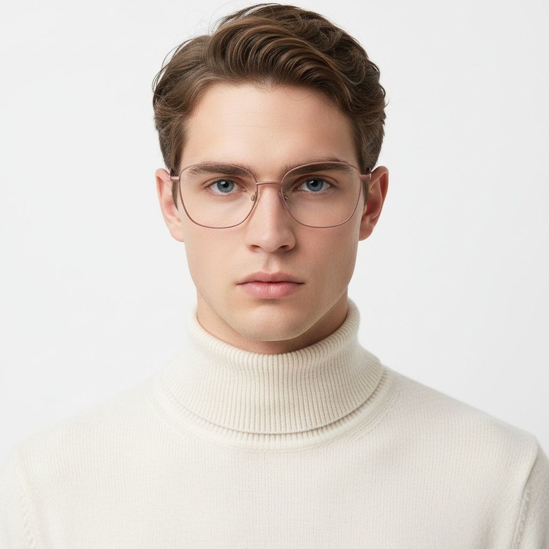 Gafas de metal rosa mariposa #BS2425-0316