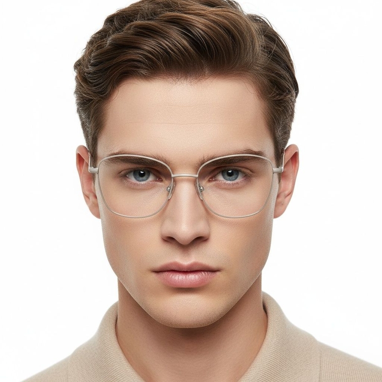 Butterfly Brown Metal Glasses #BS2425-0319