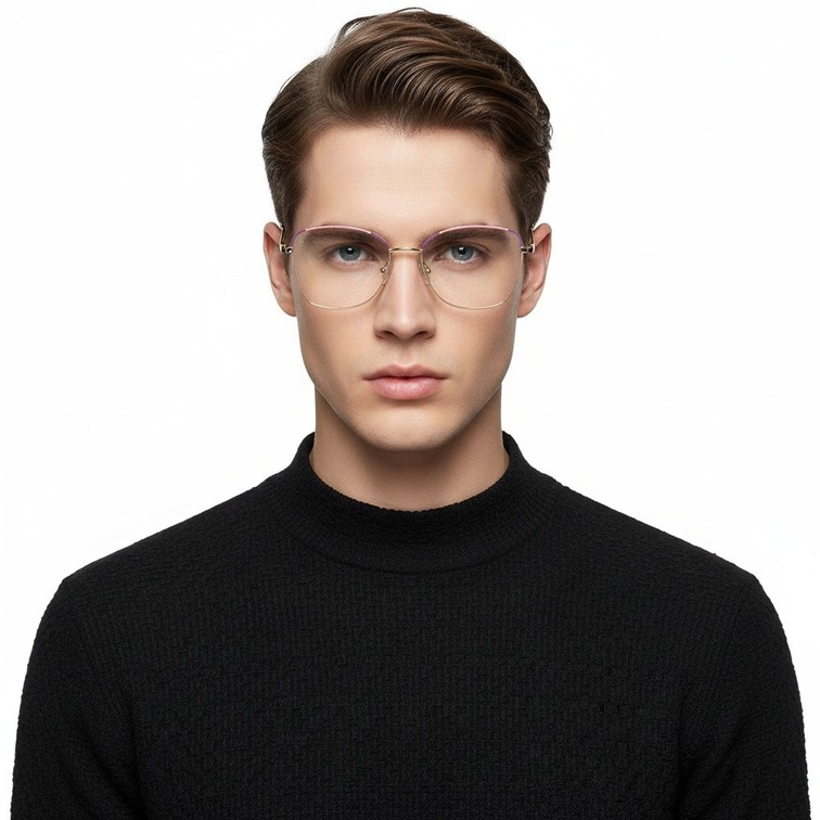 Gafas de metal rosa mariposa #BS2425-0355