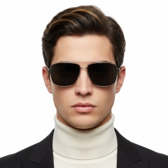 Aviator Silver Metal Sunglasses #BS2503-0066