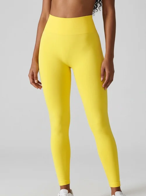 Leggings da yoga a vita alta snellenti da donna con una vestibilità modellante e sexy