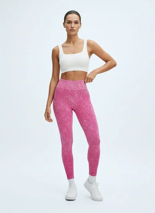 Leggings da donna a vita alta snellenti con vestibilità modellante a forma di S