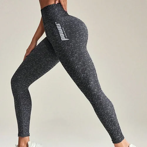 Leggings da donna a vita alta, snellenti, ad asciugatura rapida, con effetto push-up sui fianchi.