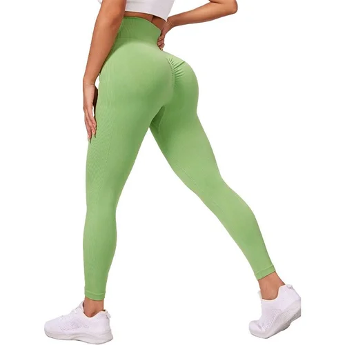 Leggings snellenti a vita alta da donna con una vestibilità sexy a forma di S.
