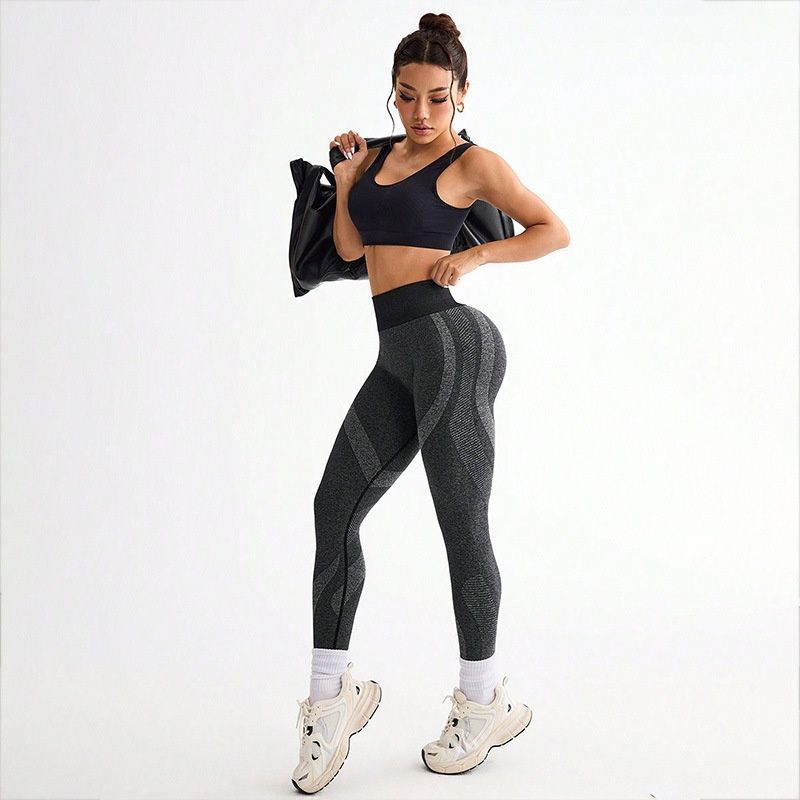 High-Waisted Slimming Yoga Pants with Hip-Lifting Fit for Women