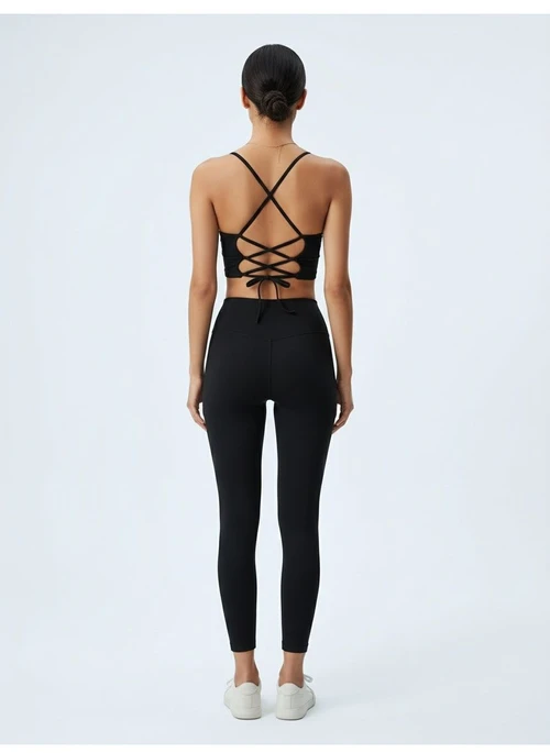 Shock-Absorbing Sexy Slimming Fitness Tank Top for Women with a Detachable Bra