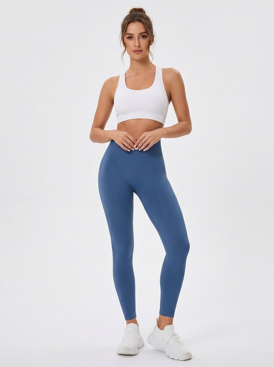 High-Waisted Slimming Yoga Leggings for Women with a Sexy Bare-Skin Feel
