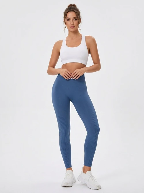High-Waisted Slimming Yoga Leggings for Women with a Sexy Bare-Skin Feel