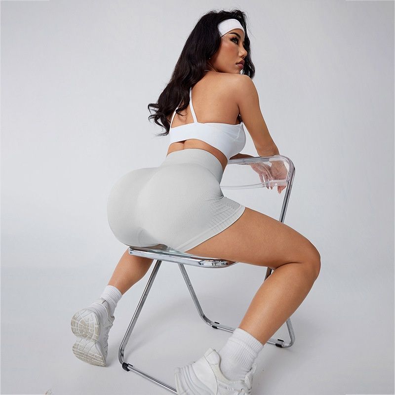 High-Waisted Slimming Yoga Shorts for Women with a Breathable Fit