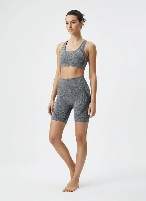 High-Waisted Slimming Yoga Shorts for Women with Sexy S-Shape Butt-Lifting Effect