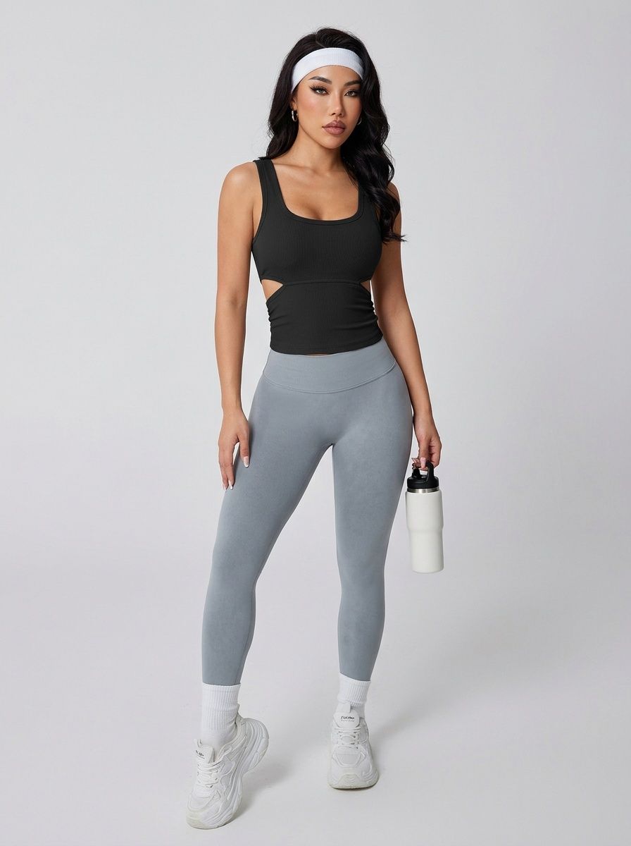 Slimming Quick-Dry Yoga Vest for Women's Casual Outdoor Fitness