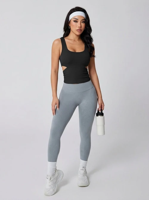 Slimming Quick-Dry Yoga Vest for Women's Casual Outdoor Fitness