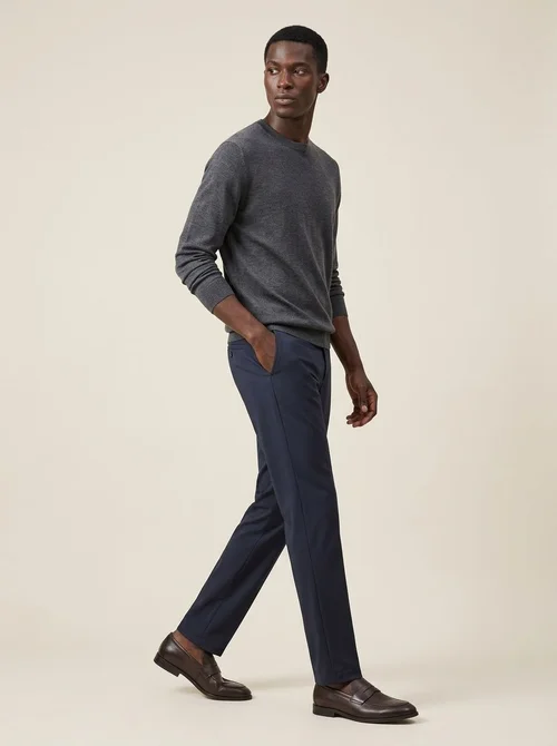 Men's Stretch Casual Dress Pants Slim Fit