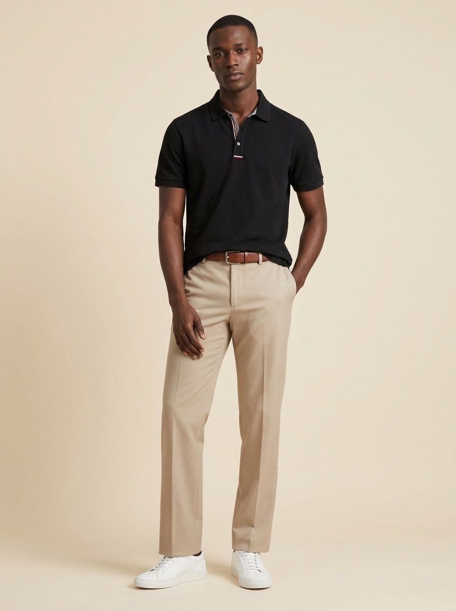 Men's Short-Sleeve Pique Polo Shirt