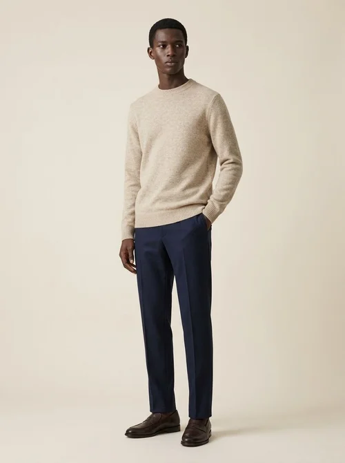 Men's Classic Crewneck Knit Sweater
