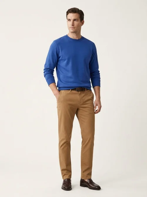 Men's Crewneck Long Sleeve Sweatshirt Pullover