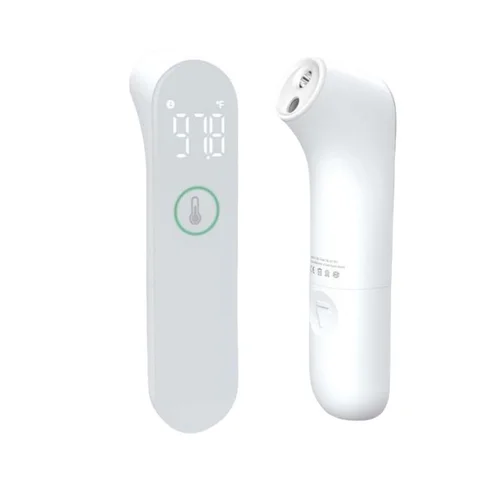 Contactloze infrarood voorhoofdthermometer met LED-scherm en lichtpuntsensor