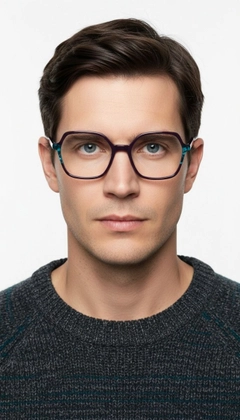 Butterfly Purple Acetate Glasses #BS1902-0188