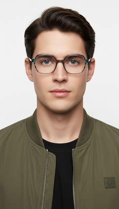 Butterfly Grey Acetate Glasses #BS1902-0189