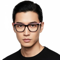 Lunettes papillon en acétate noir #BS2012-0604