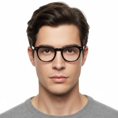 Lunettes papillon en acétate noir #BS2012-0644