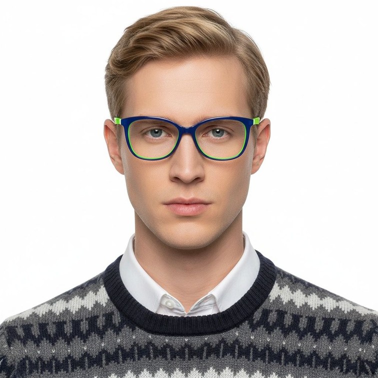 Gafas de acetato azul mariposa #BS2012-0680