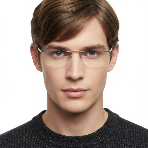 Invisible Silver Metal Glasses #BS2012-0832