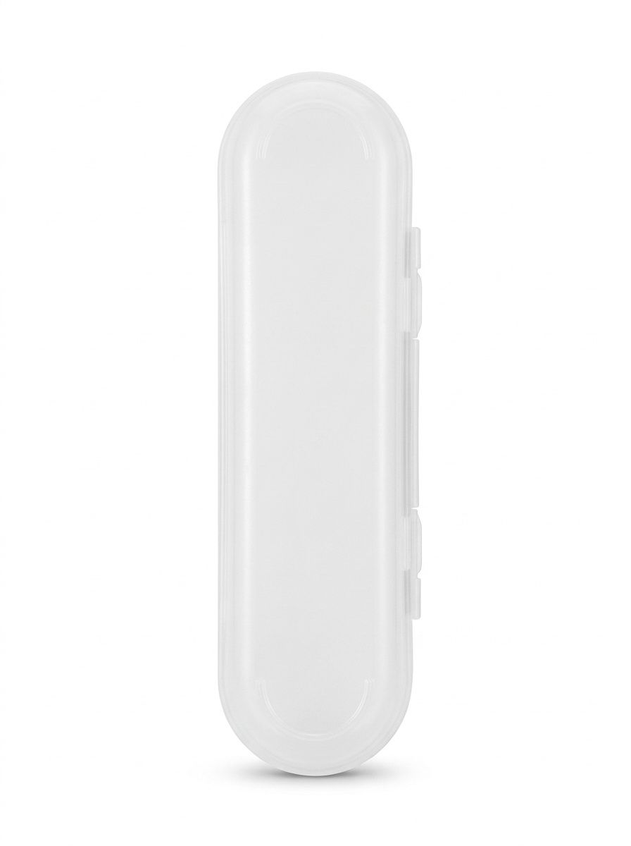 MISUTA Custodia portatile da viaggio per utensili da cucina per bambini, scatola antipolvere per cucchiaio e forchetta con doppia chiusura, in PP resistente