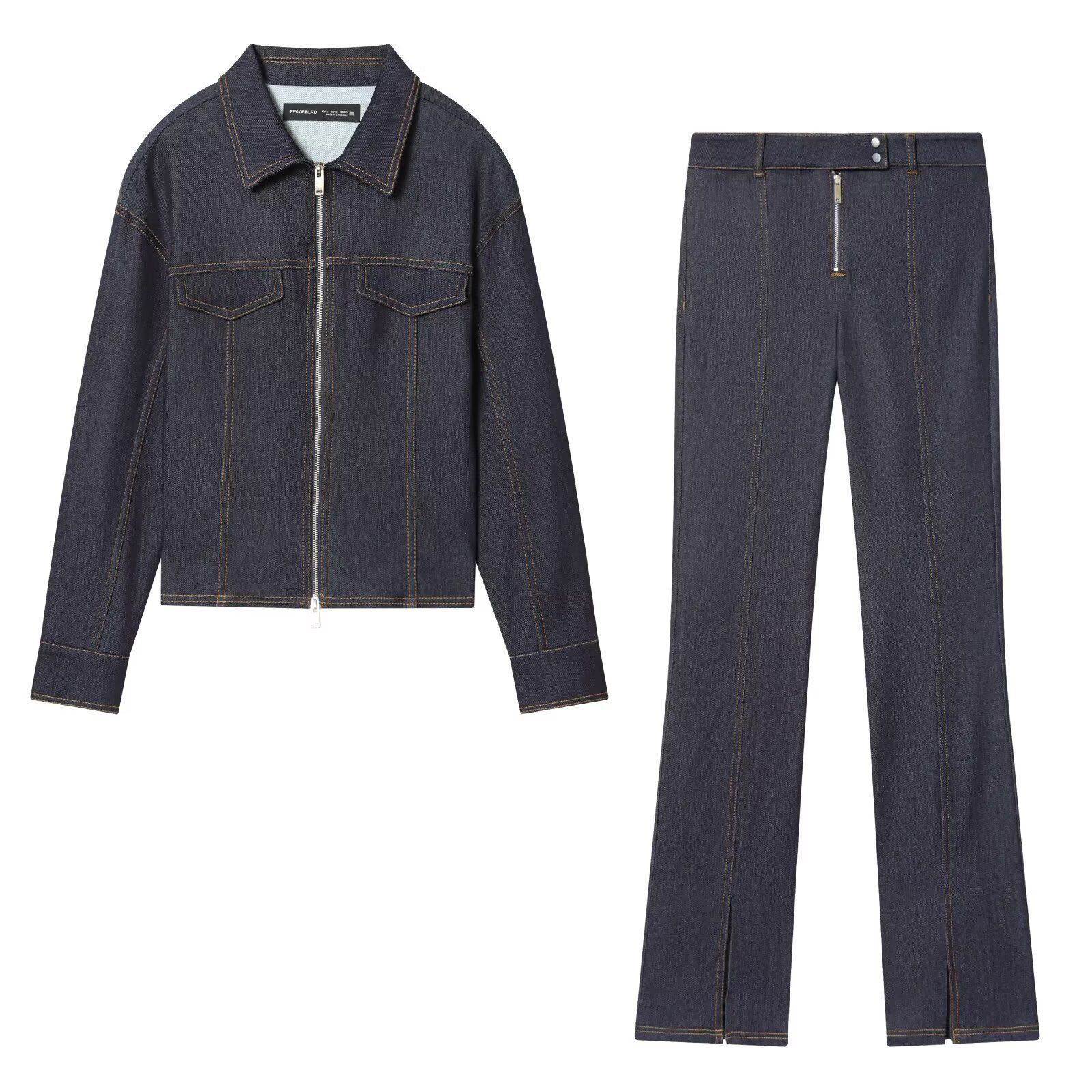 Denim Jacket & Jeans Set - Slim Fit KUN-00134