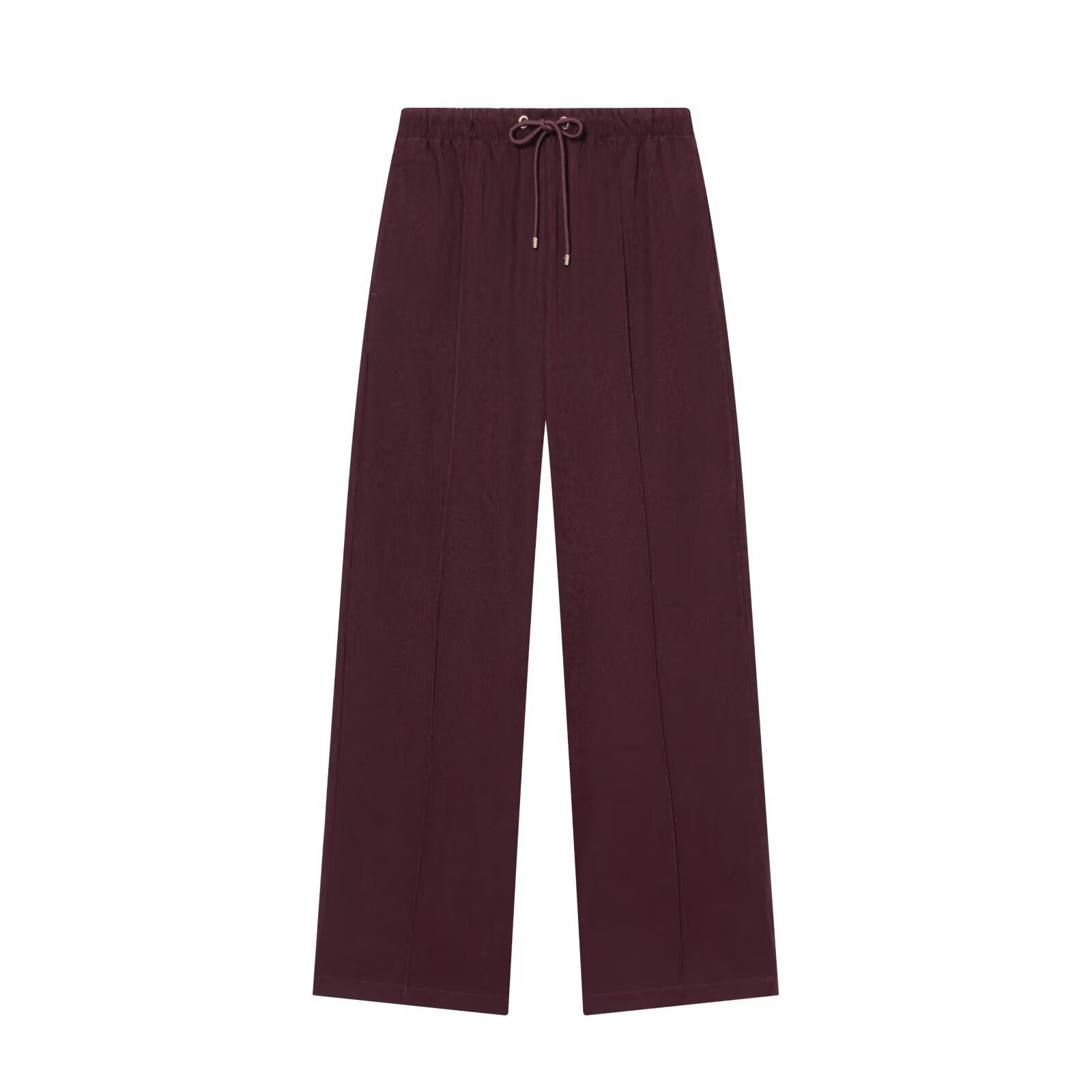 Chaqueta bomber para mujer con pantalones anchos y cintura elástica KUN-00031