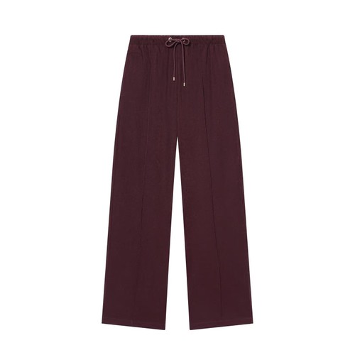 Chaqueta bomber para mujer con pantalones anchos y cintura elástica KUN-00031