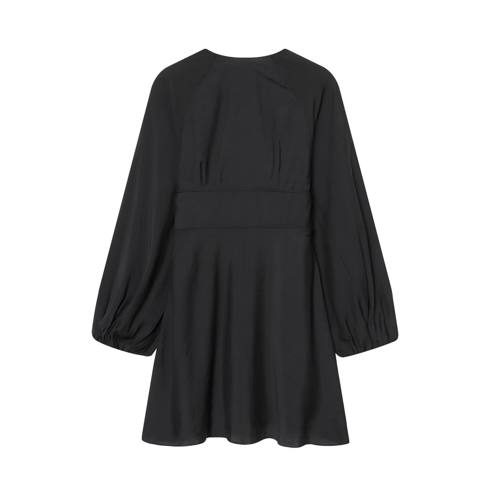 Women's V-Neck Casual Dress Fashionable KUN-00096