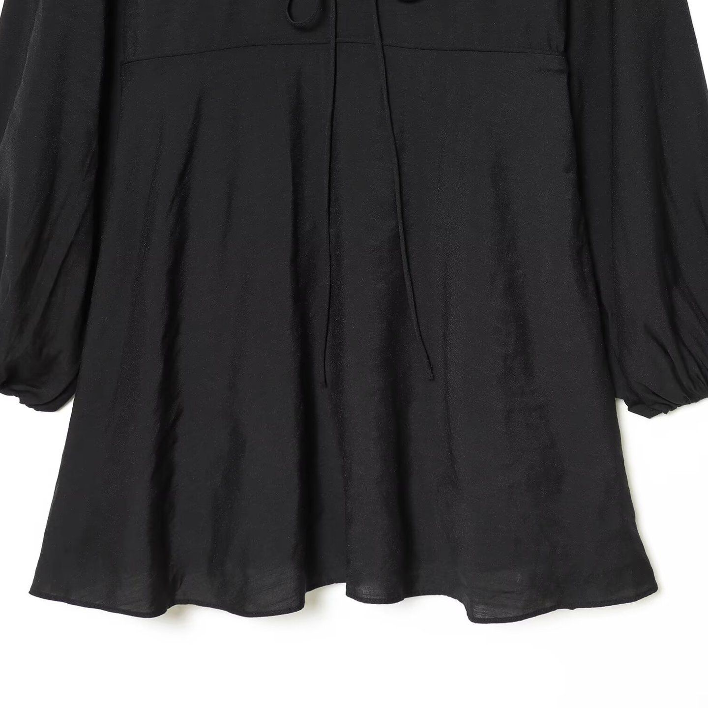 Women's V-Neck Casual Dress Fashionable KUN-00096