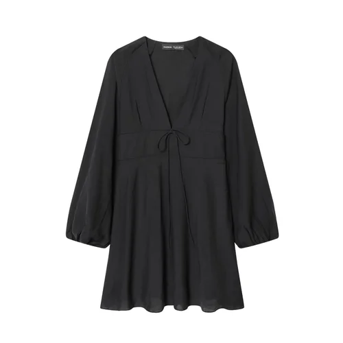 Women's V-Neck Casual Dress Fashionable KUN-00096