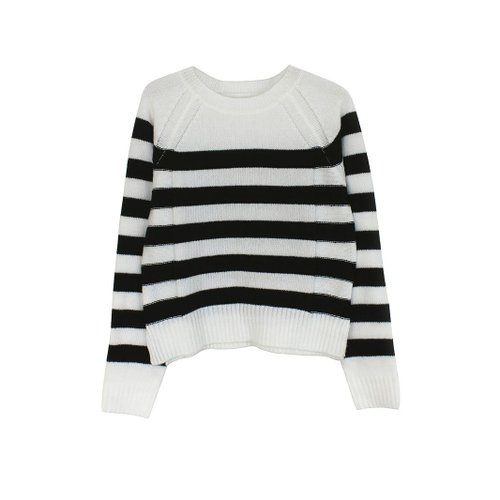 Damen-Strickpullover, langärmlig, Rundhalsausschnitt SSU-00061