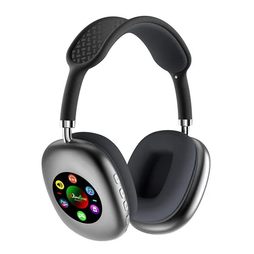 RGB Digital Display Screen Wireless Bluetooth Headphones - AKZ615B