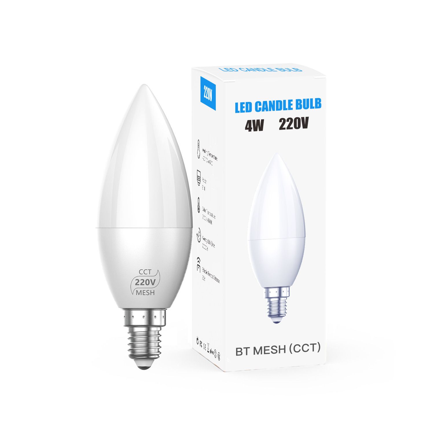 Smart BR30 WiFi LED Floodlight Bulb RGBW Dimmable 11W