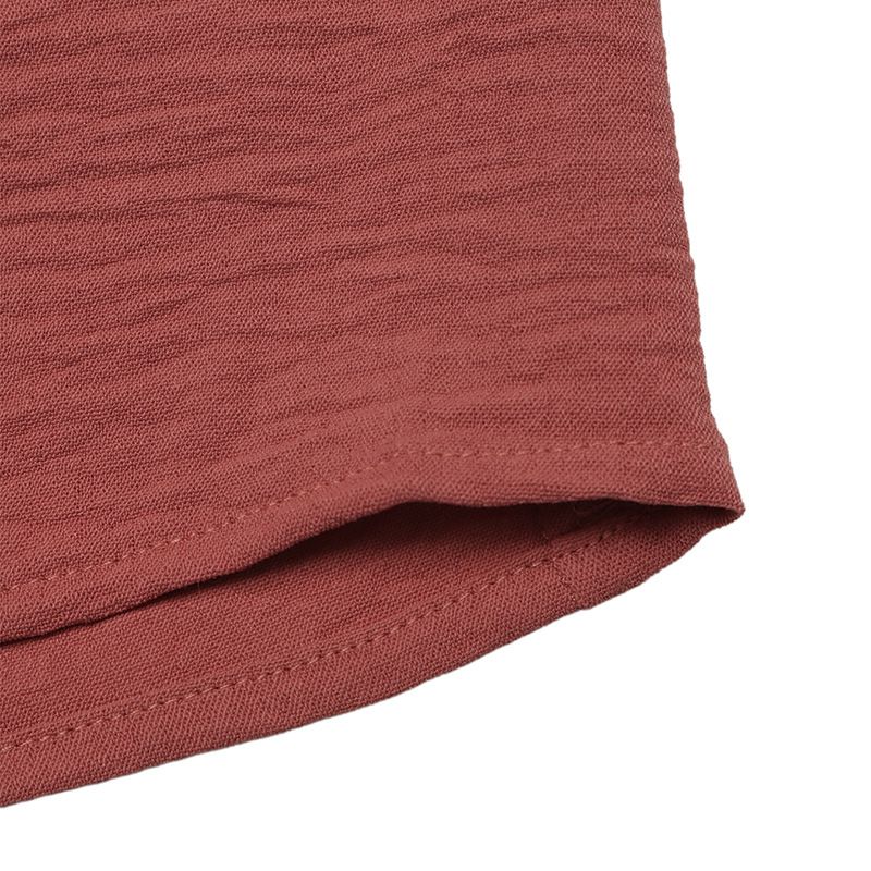 Vestido largo de mujer con escote en V y volantes - Vestido de verano para la playa