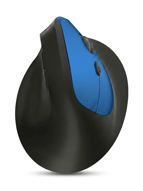Ergonomic Vertical Wireless Mouse, Multi-Mode 2.4G/BT 5.2/Wired, 9600 DPI, Silent Click, Rechargeable - Model 7078